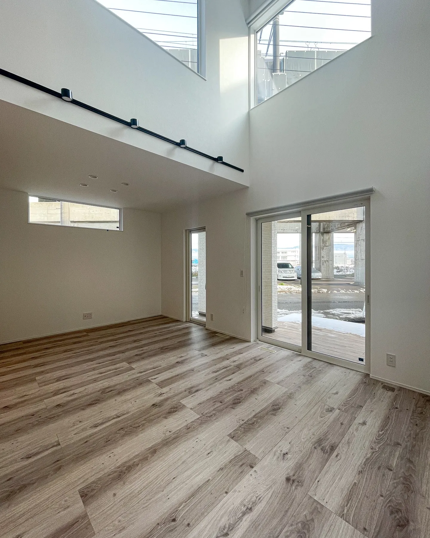 広がる空間、心地よい光