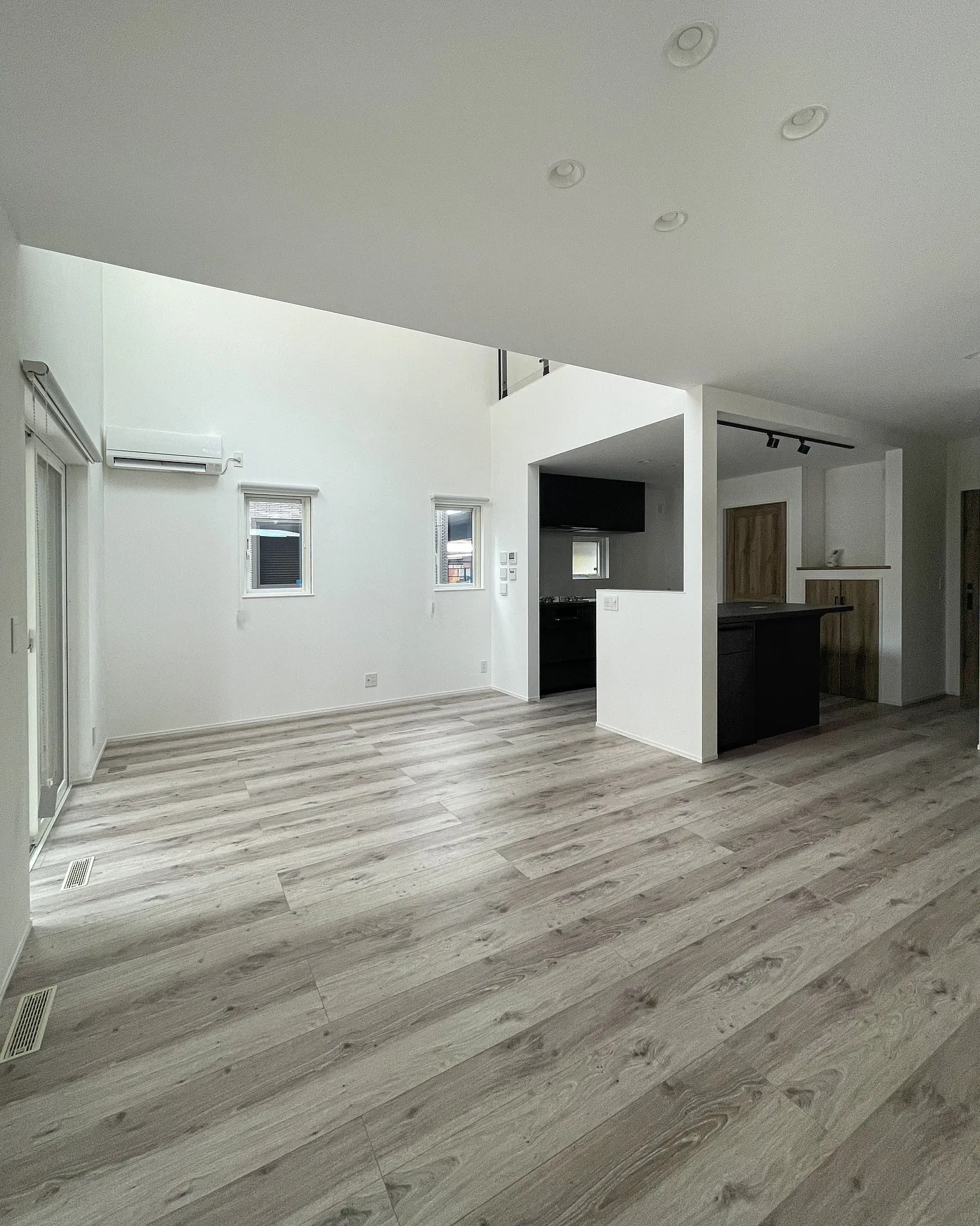 広がる空間、心地よい光