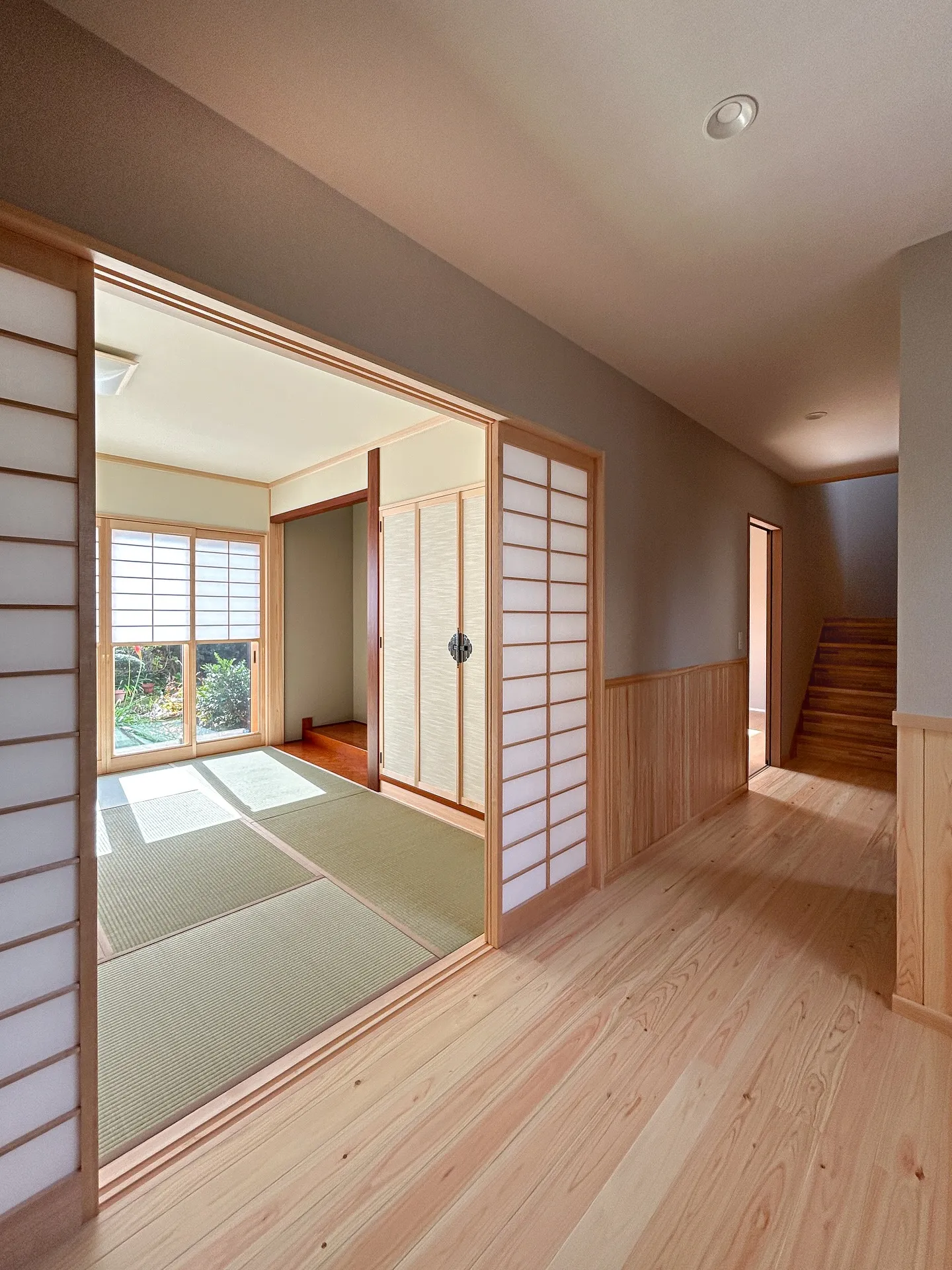 リビングの一角ではなく、ひとつの部屋としての和室🌱