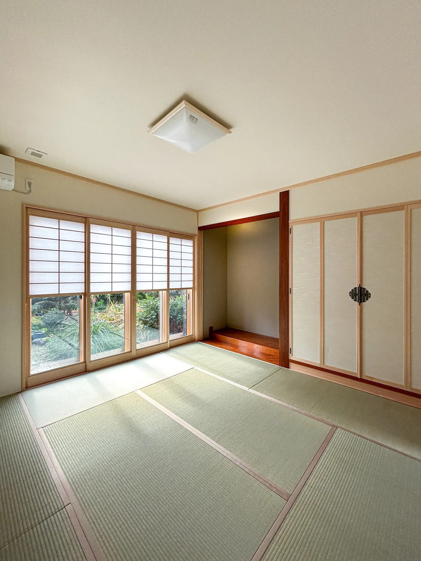 リビングの一角ではなく、ひとつの部屋としての和室🌱