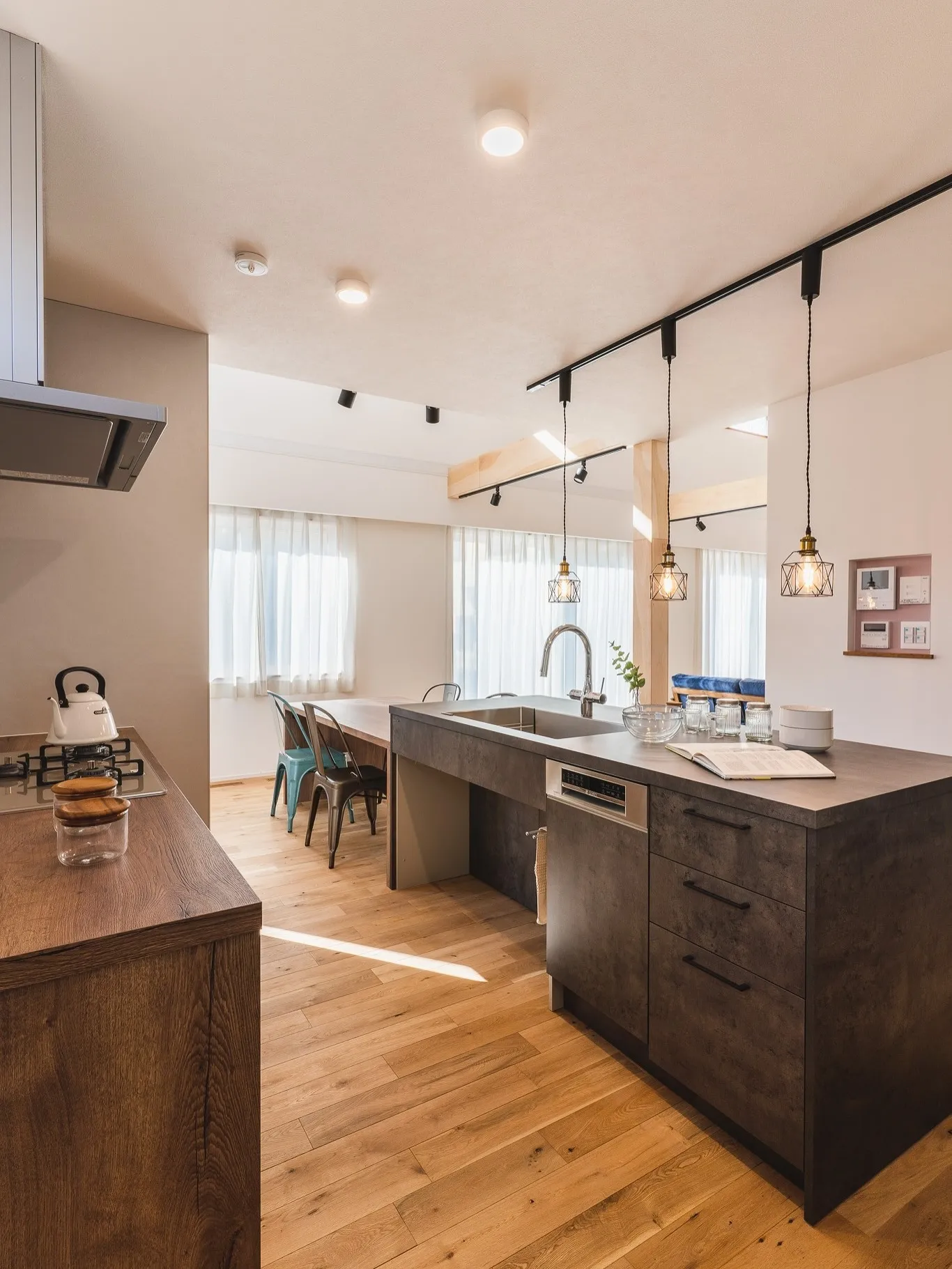 動線の良さ×生活感を隠すキッチン間取り🍳