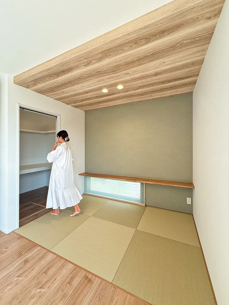 リビングの一角にある