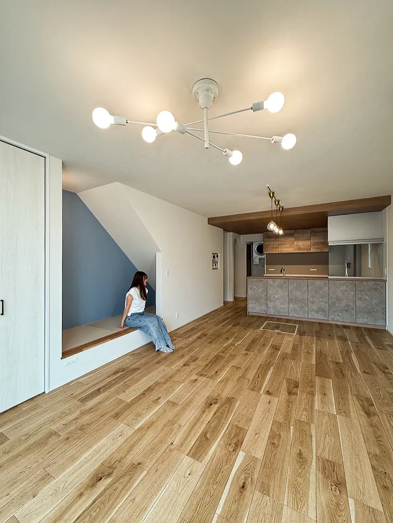 リビングの片すみにある小さなヌック