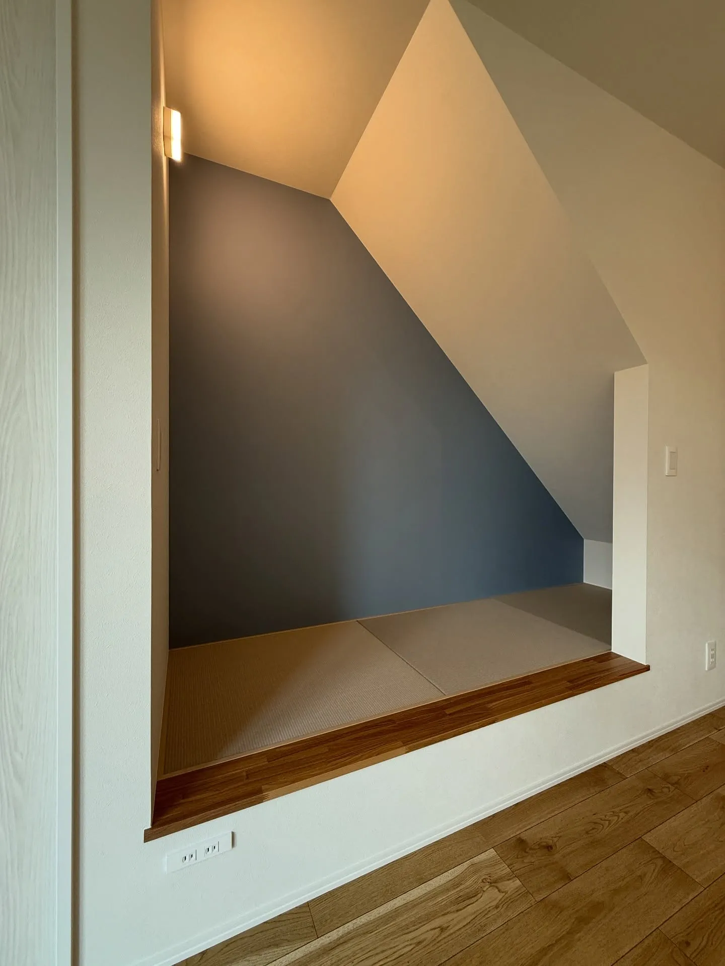 リビングの片すみにある小さなヌック