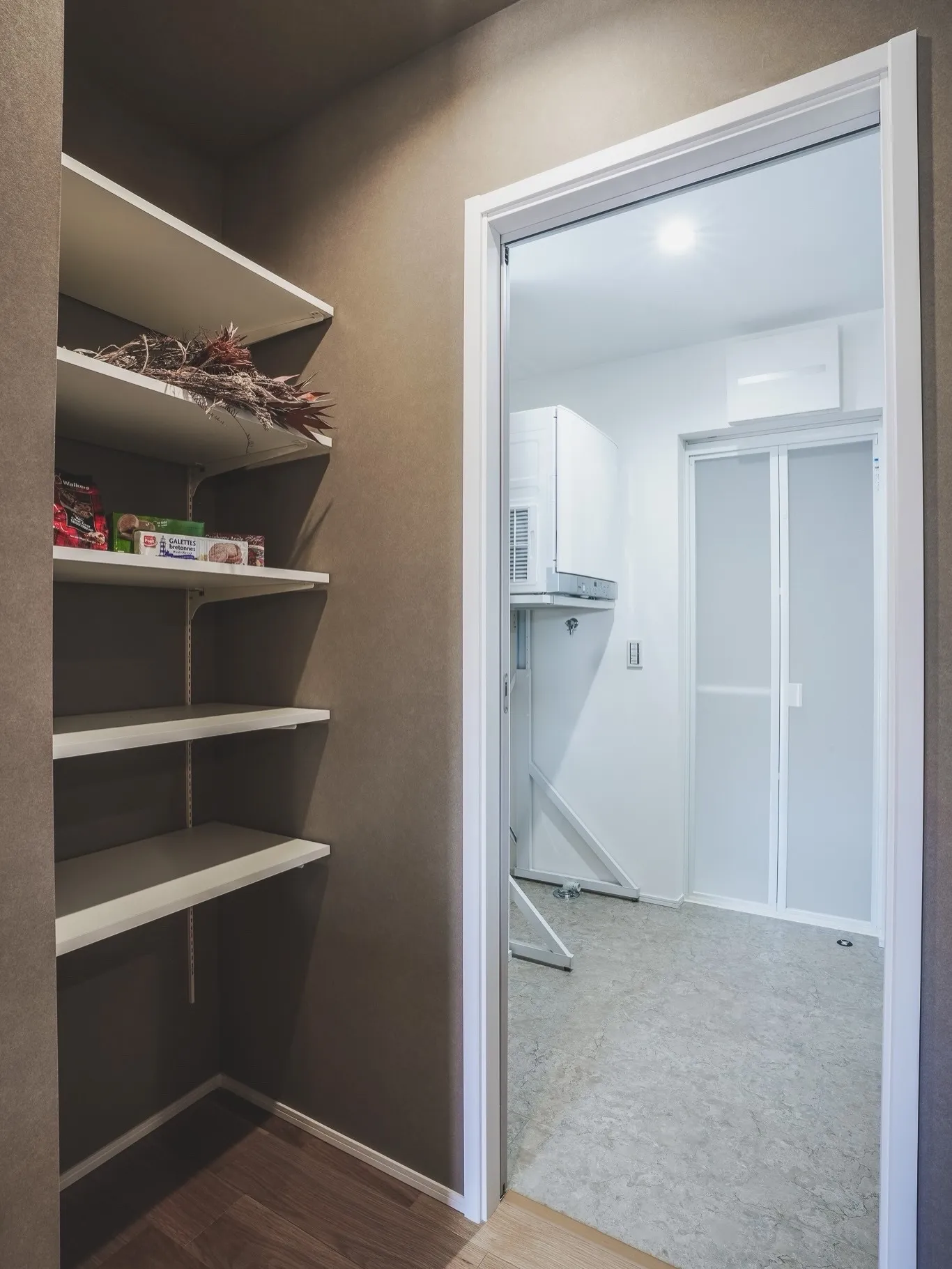 キッチン・パントリー・ランドリーが