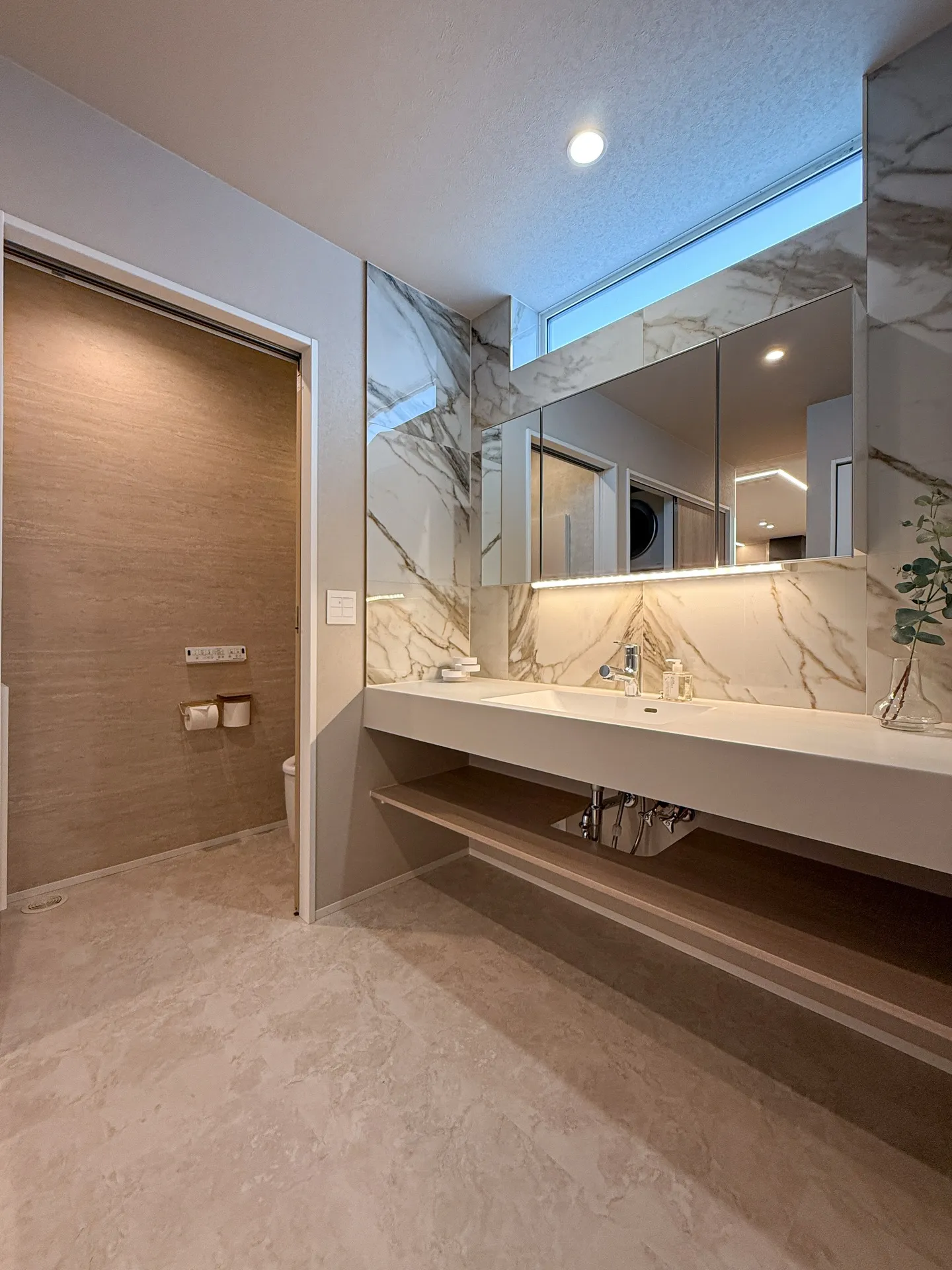 毎日使う場所だからこそ、洗面は少しだけ“非日常”に🌿