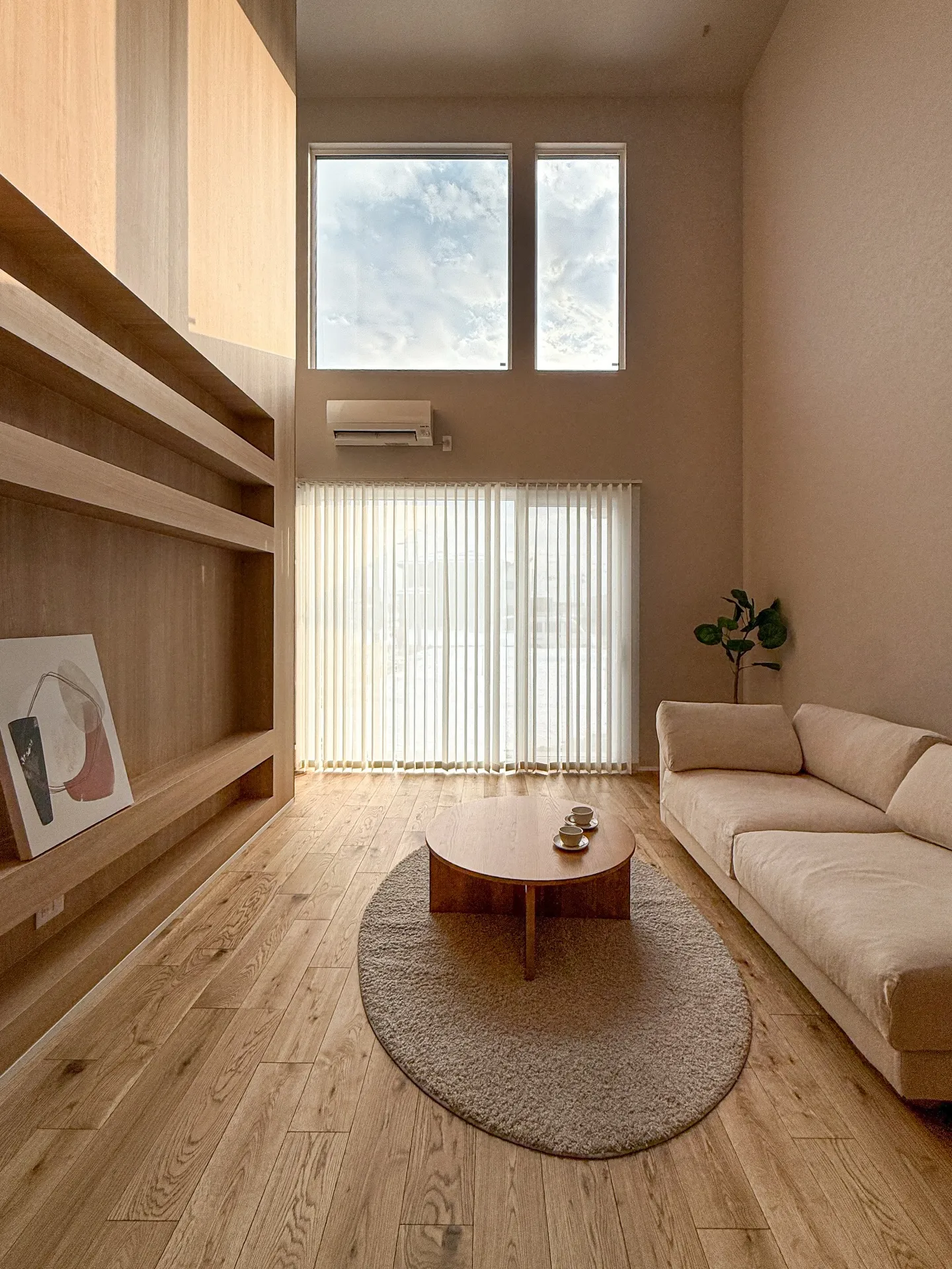 「リビングのこの明るさ、写真じゃ伝えきれない」