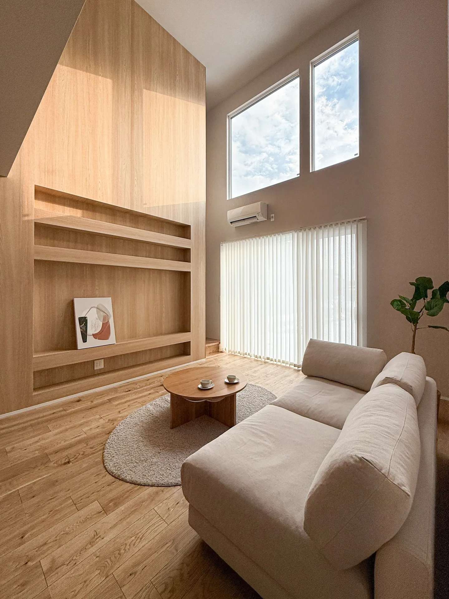 「リビングのこの明るさ、写真じゃ伝えきれない」