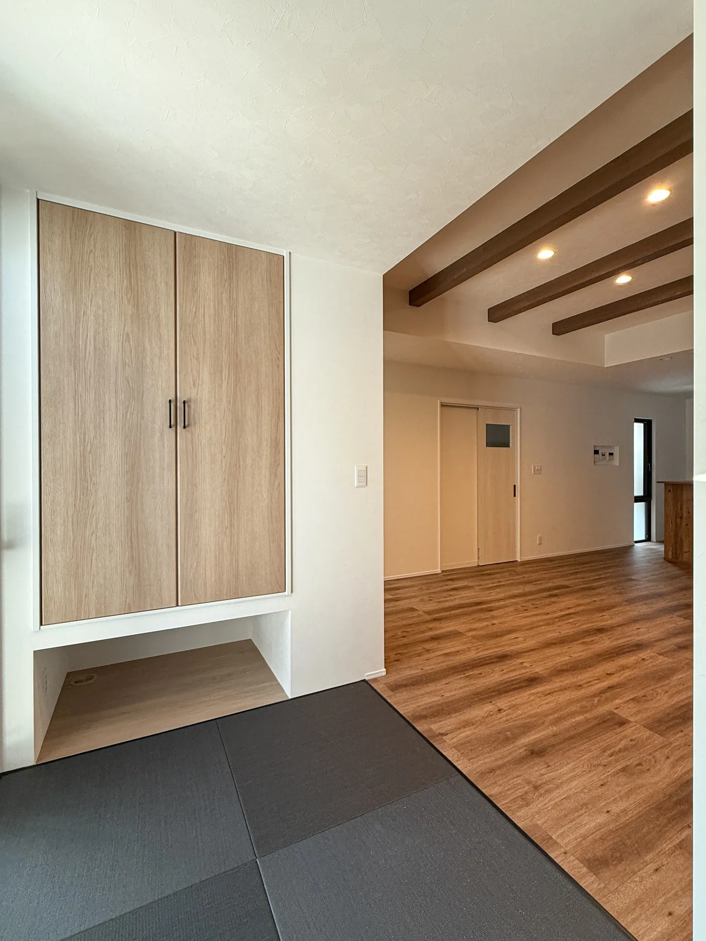 リビング横の、片付く畳スペース🌿