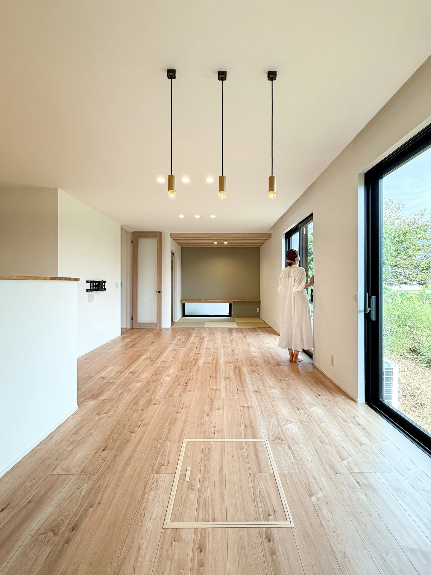 畳と緑に、ほっとする家🌿